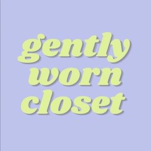 Welcome to my gently worn closet!
